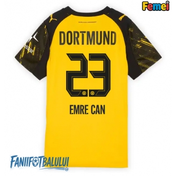 Borussia Dortmund Emre Can #23 Tricou Fotbal Replică 2025-26 Femei Acasa